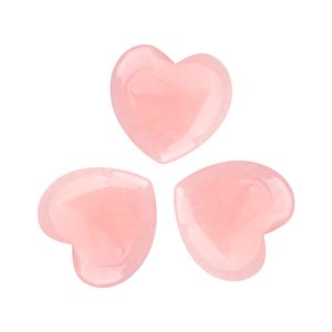 OEM Private Label Facial Massage Beauty Tools High Quality Rose Quartz Heart Shape Guasha Stone Natural Quartz Gua Sha Scraping