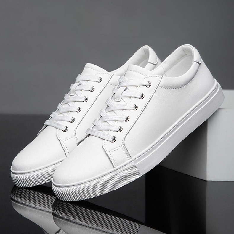 Yiwu Tengyu Shoe Factory Manufacturer High Quality Genuine Leather Skateboard Shoes Luxury Non-Slip Men's Daily Work Walking Style Business Casual Shoes