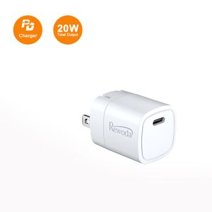 20w wireless charger Original Travel Power Adapter 20W USB C Singer Port Type Quick Fast Charger With PD Cable