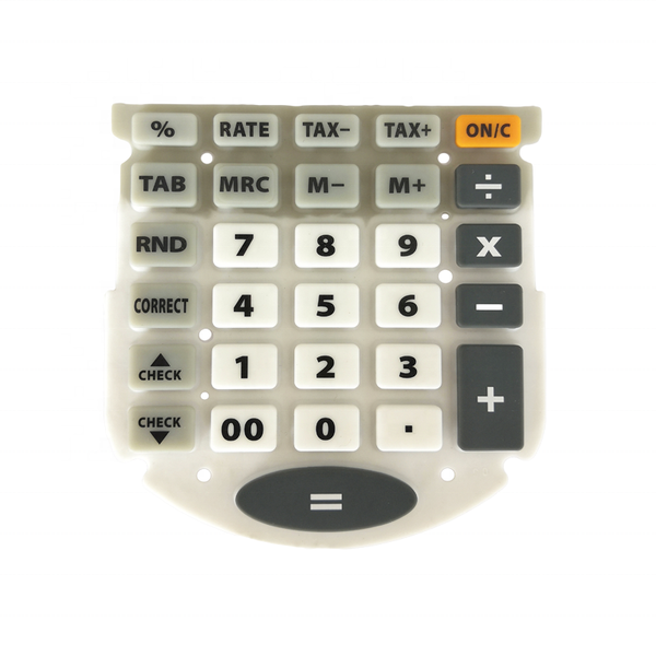 Custom Silicone Rubber Keypad Push Button TV Remote Control Waterproof for OP Games Silicone Product 2024 Customize &lt;200 Ohms