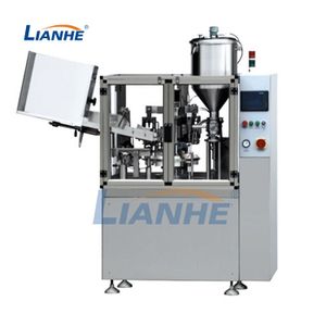 High Quality Aluminum Big Size Lotion Automatic Packaging Lip Gloss Tube Filling Machine Small Heat Filling