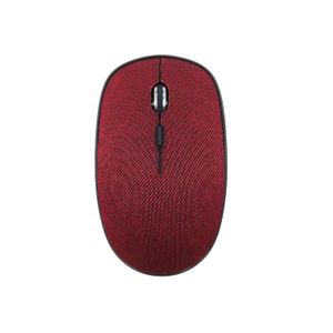 Custom Logo Colorful Optical Fabric Wireless Mouse Slim 2.4G Computer Mouse