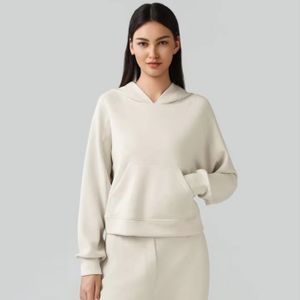 2024 lulu  New Fashion Women's Hoodies Casual Sports  Women's Hoodies Sweatshirts Short Plus Fleece Hoodies