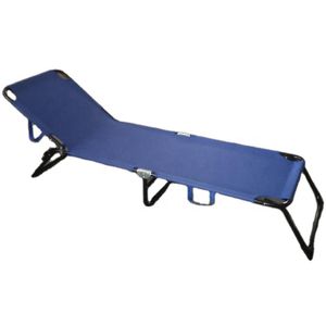 Lay Flat Adjustable 5-position Folding Chaise Lounge Chair Outdoor Furniture Metal Stainless Steel Modern for Outside Beach