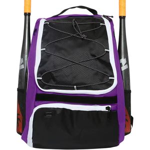 Baseball Bat Bag for Youth and Adults Holds Bat Helmet  Shoes Shoe Compartment Fence Softball Baseball Backpack