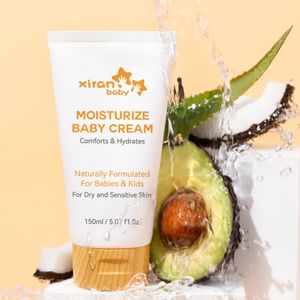 Private Label Natural Hypoallergenic Protection Ointment For Sensitive Skin Whitening Cream with Avocado Moisturize Baby Cream