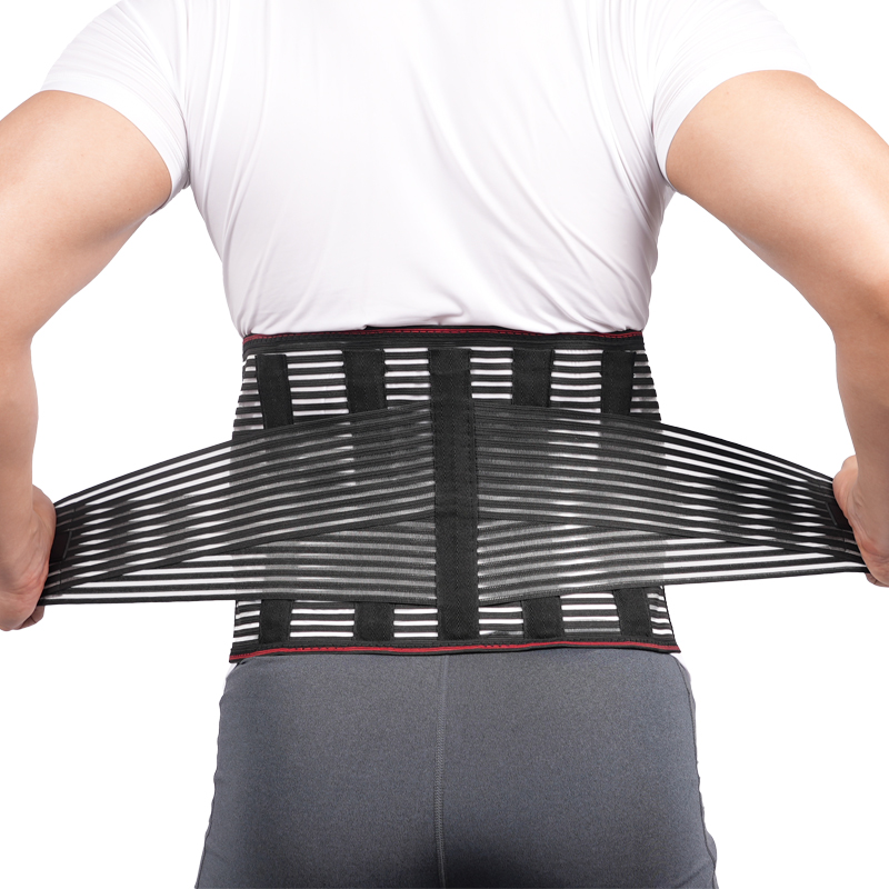 Back Straightening Orthopedic Lumbar Abdominal Brace Breathable Work Waist Support Belt