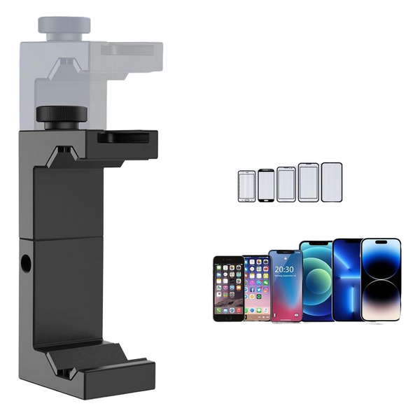 Adjustable Metal Phone Holder with Sturdy Clip for Phone Mobile Camera Universal Clip Holder Similar to Tripod