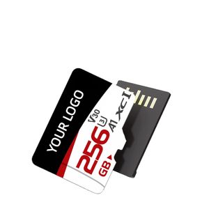 Mini SD Card U3 V30 Flash Memory Cards 32GB 64GB 128GB 256GB TF Card For 4K Dash Cams Monitor Camera Surveillance Drone