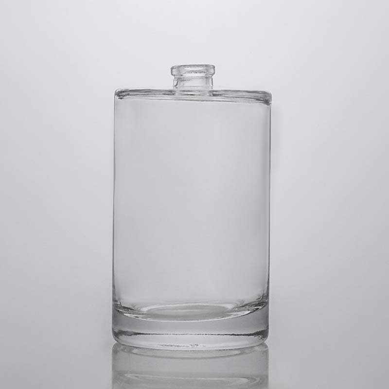 Factory Direct Sales Personalized Transparent Reusable Perfume Glass Bottle Free Sample