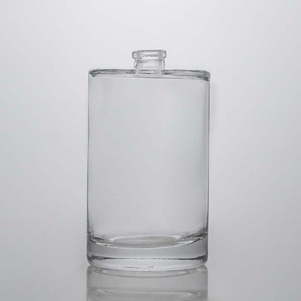 Factory Direct Sales Personalized Transparent Reusable Perfume Glass Bottle Free Sample
