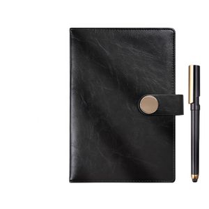 Best Price of Notebooks Customizable Printing Pu Business Notebook A5 Hardcover Office Notepad with Closure