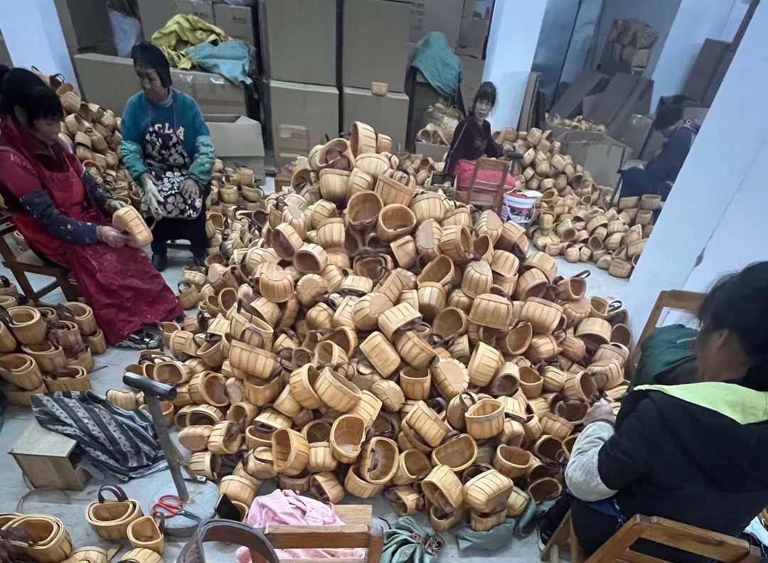 Nanning Holame Home Tech Co., Ltd. Wood Basket