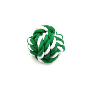 Dog Ball Toy Cotton Rope Knot Ball Pet Bite Resistant Interactive Dog Play Chew Toys
