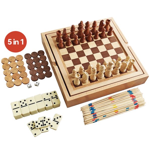 Manufacturer Custom Luxury Tournament Intelligence Game Wooden Chess Sets Table Luxury Wooden Chess Pieces Set