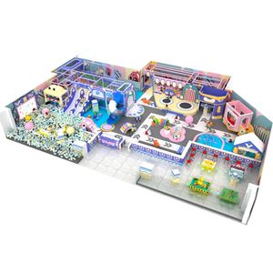 Innovative Commercial Indoor Soft Playground Design for Kids Play Center and Kids Play Cafe