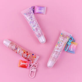 Professional Children Makeup Manufacturer Key Chain Fruity Cute Lip Gloss Vendor child lipgloss kid make up child lip glossPopular