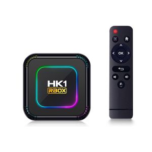 HK1 RBOX K8 8K Android 13 RK3528 Quad-Core Smart TV Box with Remote Control 4GB+32GB Android Media Player Set Top Box