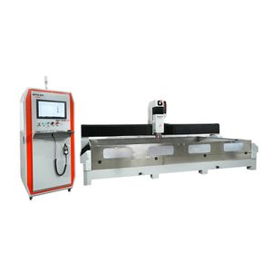 Marble Bridge Cutting Machine CNC granite cut and edge polishing bridge saw machine for marble