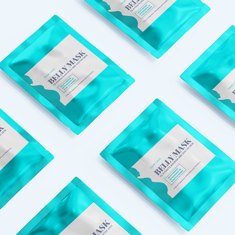 Nourishing anti-inflammatory belly sheet mask pregnancy cruelty free belly mask