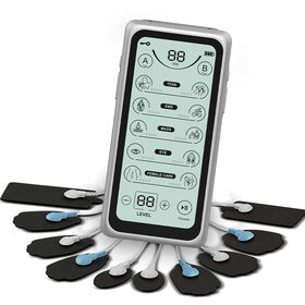 DOMAS Pain Relief Portable Electronic Pulse Electric Massager Abs Ems Tens Unit