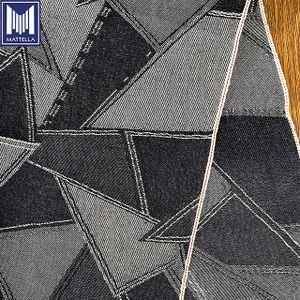 Ready Stock 12.5OZ Slub 100% Cotton Jacquard Weaving Japanese Vintage Style Men Jeans Pants Jackets Selvedge Denim Fabric