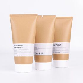 Biodegradable Eco Friendly Craft Paper Cosmetic Packaging Squeeze Tube for bb Cream Shower Gel ContainerPopular