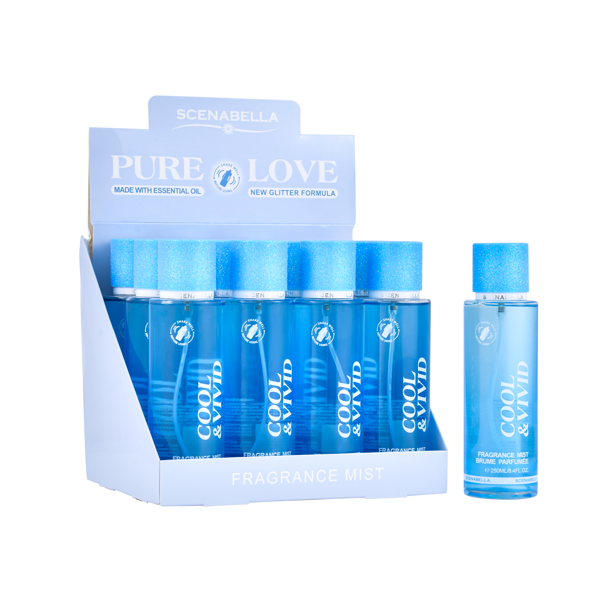 Yiwu Excellence Cosmetics Co., Ltd. OEM & ODM Private Label Wholesale Body Moisturizing 250ml High Quality Ladies Body Mist Original Floral Fragrance Spray