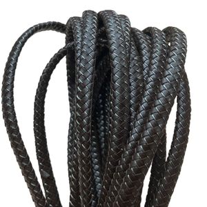 Better Market price Oval Braided Widely Demanded Leather Cord 2022 Trendy With Stainless Steel Wire Quality Made