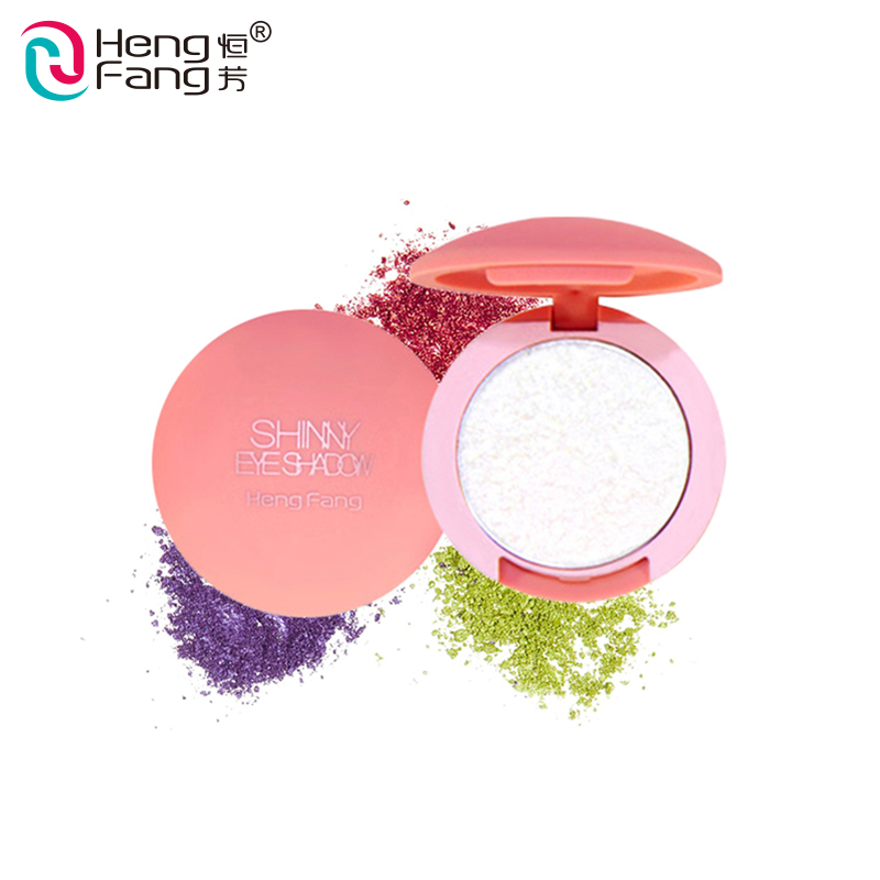 Wholesale Smooth Bright Eyshadow Pressed  Powder Custom logo Glitter Colorful Beauty Eye Cosmetics