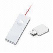 Laser Pointer with USB Driver, Available in White