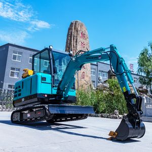 CE EPA EURO 5 Mini Digger 1000kg Bagger Mini Excavator 1 Ton Mini Excavator Prices For Sale With Attachment
