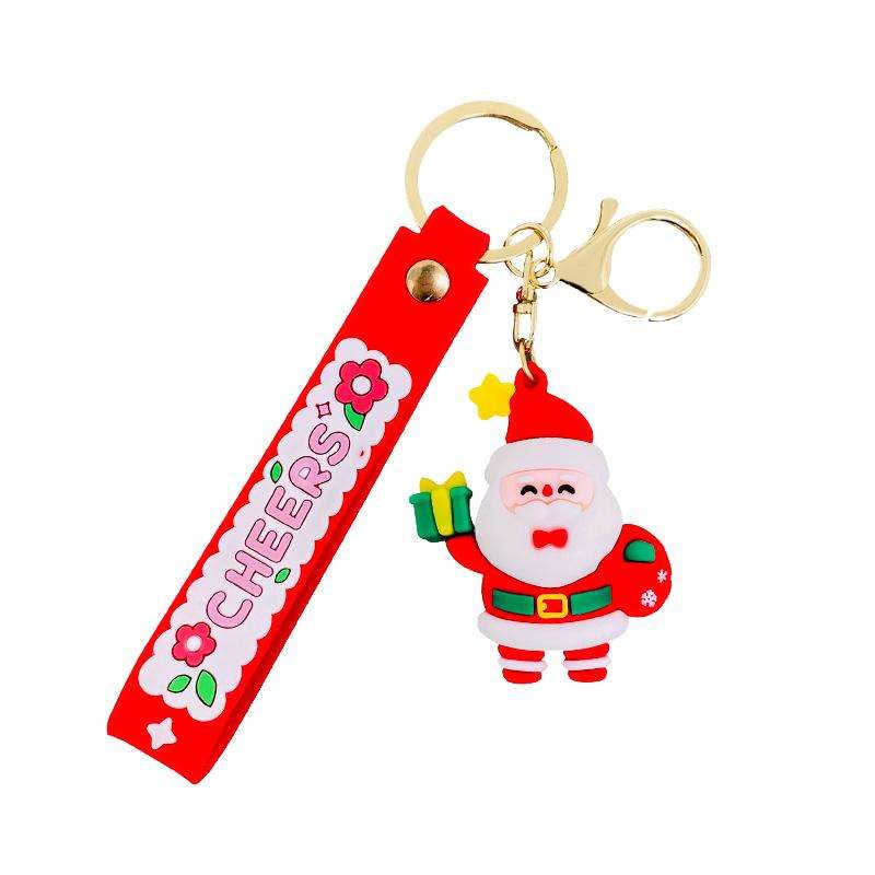 Wholesale Christmas Key Chain Pendant Christmas Tree Decorations Small Gifts