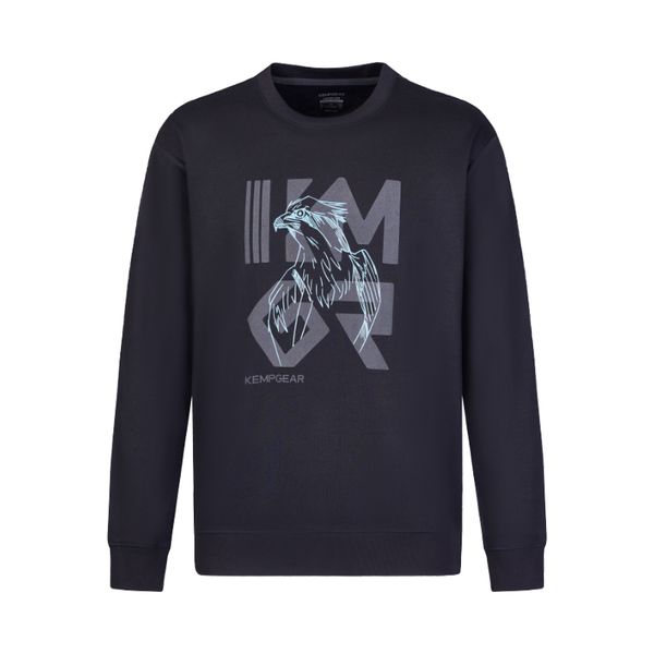 Men's Sweat Shirt Round Nick French Terry Athletic Workout Pullover Sweatshirt Crew Neck Sweat Shirts