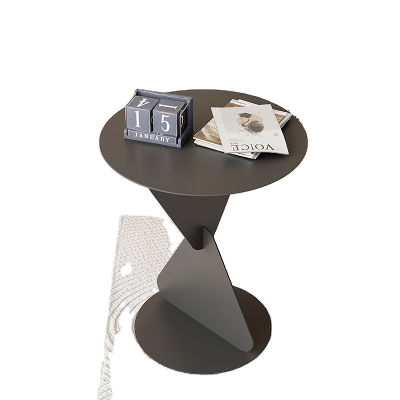 Foshan Leyi Network Technology Co., Ltd. Hot Selling Living Room Furniture Round Coffee Side Table Small Marble Revolving Table Dining Decoration Table