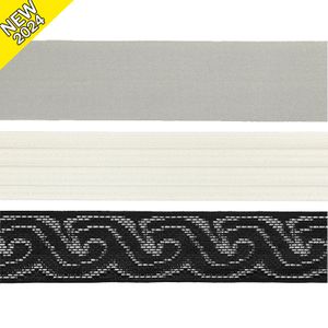 Custom Logo Fashion High Quality Elastic Clothing Accessories Wide Nylon Tape Jacquard Elastic Band for underwear clothes