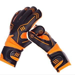 Men Kids Size 5MM Latex Professional Soccer Goalkeeper Gloves Strong Finger Protection Football Match Gloves