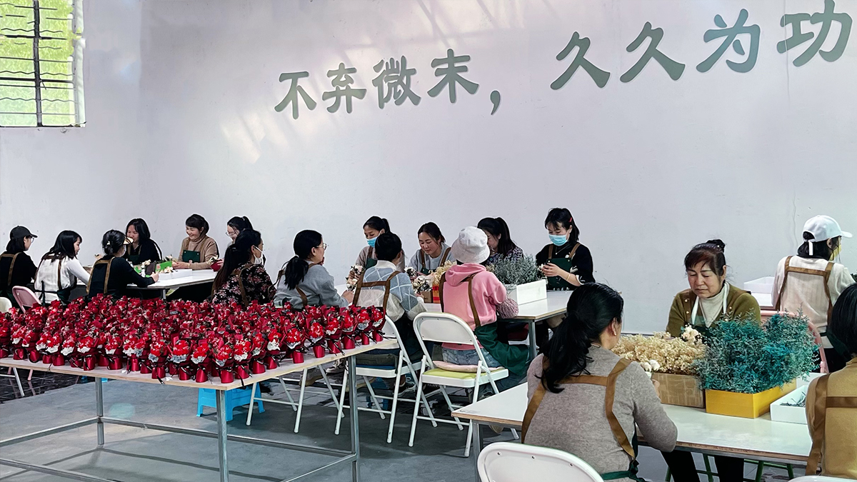 Yunnan Hongyan Flower Technology Co., Ltd. Pampas Grass
