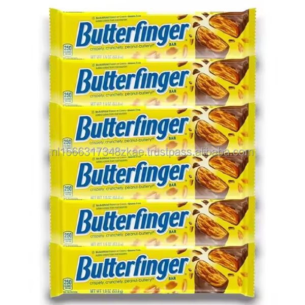 Wholesale Bulk Butterfinger Sweet Chocolate Bars for Retail or Personal Use Buy Now!