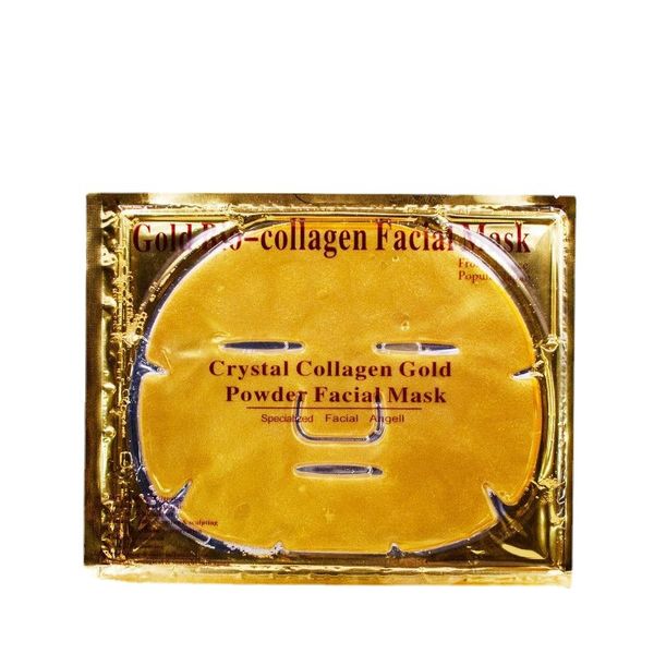 24k low price gold collagen crystal beauty cosmetic soothing face mask Skincare Collagen Lift Gel Face Care Hydro Sheet Mask