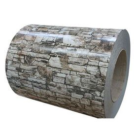 SGCC JIS G 3302 High quality Wood grain/brick pattern PPGI/PPGL Steel Coil HDP paint coils Home appliance Construction material
