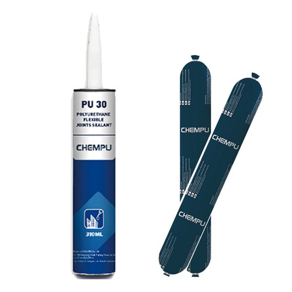 Construction Sealant Sausage Package Low Modulus Polyurethane  Adhesive Black and White waterproof Curtain Wall