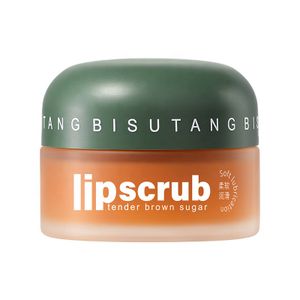 BISUTANG Bulk Plant Essential Oil Extraction Organic Sugar Lip Scrub Gentle Exfoliating Bubble OEM Lip Scrub For Dark Lips