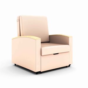 Healthcare hospital furniture patient room accompany sofa bed