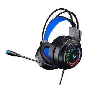 OEM hot selling wired gaming headset wired earphone RGB headset LED earphone