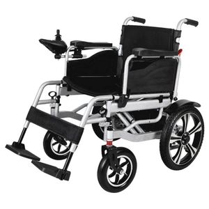 High Quality Foldable Electric Wheelchair Motorized Power Wheelchairs Carbon Steel Frame folding Electric Wheelchair for Adults