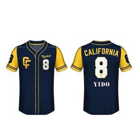 Plus Size Men's Baseball Button Down Jersey Multiple Color Short Sleeve Hipster Hip Hop T Shirts Custom Sublimation Jersey