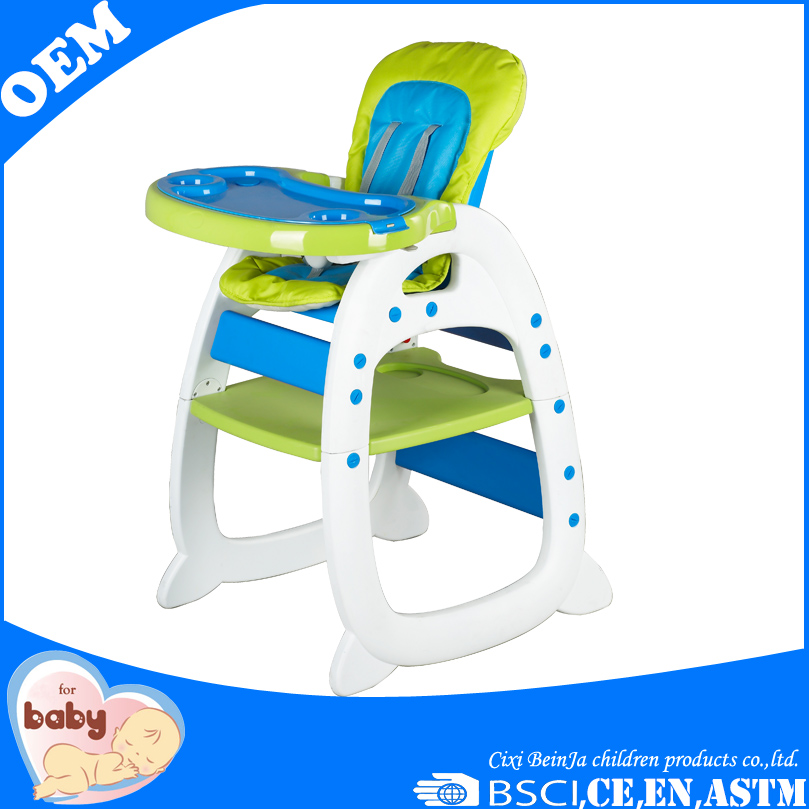Beautiful and good quality baby feeding high chair for restaurant