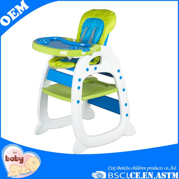Beautiful and good quality baby feeding high chair for restaurant