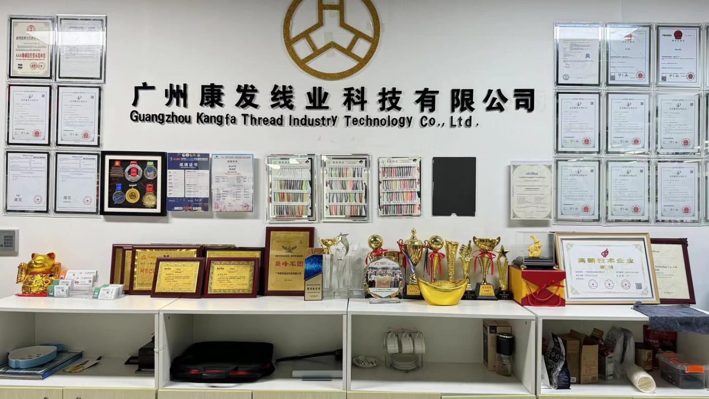 Guangzhou Kang Fa Thread Industry Technology Co., Ltd. Polyester Sewing Thread